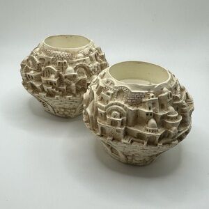 Holy City of Jerusalem Candlesticks
